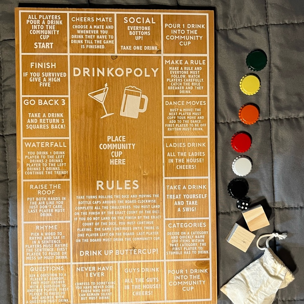 Drinkopoly Board Game